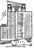 Bellacourt Military Cemetery map.gif