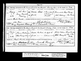 M1511 - West Yorkshire, England, Marriages and Banns, 1813-1922 Record for John Maw - Mary Elizabeth Pickering