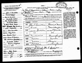 M4843 - Marriage John Louis Cousintine & Harriet Eveline Isabella Maw 17091924