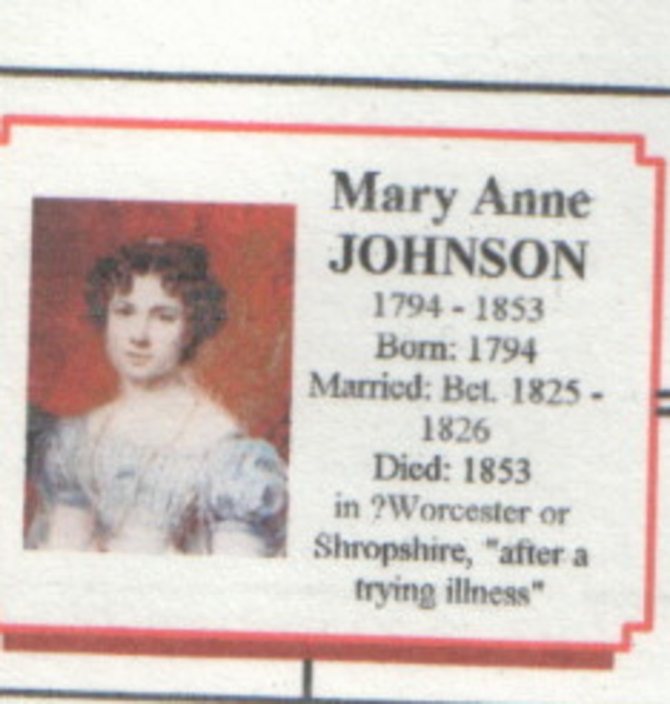 I4466 - Mary Anne Johnson