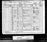 UK Cens 1891 - RG12-180 - F 34 P 6 S 44 (Hackney-Stoke Newington)