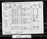 UK Cens 1891 - RG12-3912 - F 60 P 19 S 109 (Sculcoates-Sutton)