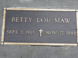 MMI - I18841 - Betty Lou Maw nee Davis