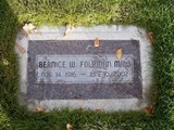 MMI - I23441 - Bernice W Maw (nee Folkman)