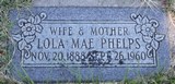 MMI - I61841 - Lola Mae Phelps nee George