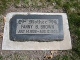 MMI - I62022 - Fanny Brown nee Baldwin