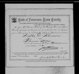 M12062 - Marriage Walter Carlos Robinson & Florence Maw 27111888