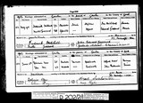 M1490 - West Yorkshire, England, Marriages and Banns, 1813-1922 Record for Ephraim Maw -  Ellen Parkinson (Hey)