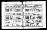 M1575 - Banns, 1813-1922 Record for Walter Christian Maw - Laura Sissons