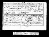 M2644 - West Yorkshire, England, Marriages and Banns, 1813-1922 Record for Leonard Sarratt Wagstaff - Janet Maw