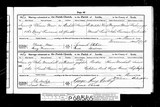 M3347 - West Yorkshire, England, Marriages and Banns, 1813-1922 Record for Thomas Maw - Mary Lawrance