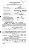 I44321 - William James Maw Canada, WWI CEF Attestation Papers, 1914-1918